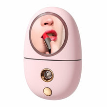 Load image into Gallery viewer, Q801A  Makeup Mirror Spray Moisturizing Device, White, Yellow, Pink, Green