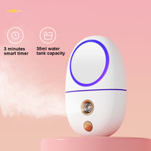 Load image into Gallery viewer, Q801A  Makeup Mirror Spray Moisturizing Device, White, Yellow, Pink, Green