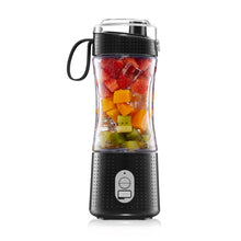 Load image into Gallery viewer, 6-Blade Electric Fruit Juicer Juice Cup, Black, White, Yellow, Purple, Green, Blue, Deep Blue, Rose Red