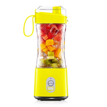 Load image into Gallery viewer, 6-Blade Electric Fruit Juicer Juice Cup, Black, White, Yellow, Purple, Green, Blue, Deep Blue, Rose Red