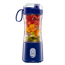 Load image into Gallery viewer, 6-Blade Electric Fruit Juicer Juice Cup, Black, White, Yellow, Purple, Green, Blue, Deep Blue, Rose Red