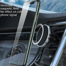 Load image into Gallery viewer, Ring Car Magnetic Suction Wireless Charger Lead Magnetic Ring Back Sticker, Color: Silver, Silver