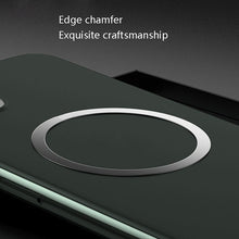 Load image into Gallery viewer, Ring Car Magnetic Suction Wireless Charger Lead Magnetic Ring Back Sticker, Color: Silver, Silver