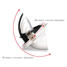 Load image into Gallery viewer, LED Full Spectrum Plant Growth Light, 10w Cutout 80mm, 15w Cutout 95mm, 20w Cutout 120mm, 30w Cutout 150mm, 35w Cutout 150mm, 40w Cutout 150mm