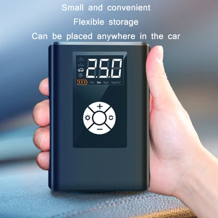 JM-8804 Car High-Pressure High-Power Tire Air Pump, Wireless Version, Wired Version