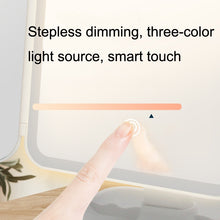 Load image into Gallery viewer, 430 Three-Sided Folding LED Makeup Mirror Table Lamp, Plug-in Style, Charging Style, Three-color Light Charging Style