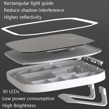 Load image into Gallery viewer, Car Sun Visor Makeup Mirror With LED Light, White, Pink