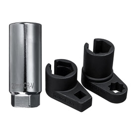 Manganese Steel Chrome-Plated Small Mouth Oxygen-Containing Sensor Disassemble Sleeve, 3 In 1