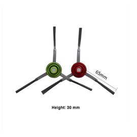 Accessories For Ecovacs Deebot T9 AIVI/T9 AIVI+, 2 Pairs  Edge Brush, 2 PCS Rag, 2 PCS Filter Net, Double Roller brush, Set