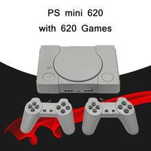 Load image into Gallery viewer, 8-Bit Mini Double Players TV Game Console Built-in 620 Games, PS1 mini (US Plug), PS1 mini (EU Plug)