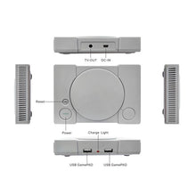 Load image into Gallery viewer, 8-Bit Mini Double Players TV Game Console Built-in 620 Games, PS1 mini (US Plug), PS1 mini (EU Plug)