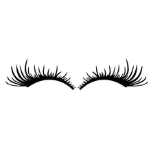Load image into Gallery viewer, 1pair Car Big Lamp Eyebrow Sticker Sexy Eye Eyelash Car Sticker