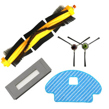 Load image into Gallery viewer, 2pcs Rag Accessories For ECOVACS DEEBOT OZMO 930 DG36, Set 1, Main Brush, 2 Pairs Side Brush, 2 PCS HEPA Filter, 2 PCS Rag
