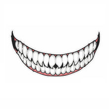 Load image into Gallery viewer, J06 Motorcycle Helmet Sticker, Small Teeth, Large Teeth, Small Tongue, Large Tongue