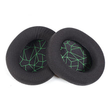 Load image into Gallery viewer, 2pcs Sponge Headset Pad for Steelseries Arctis Pro / Arctis 3 / 5 / 7(Black Grey Leather), TBD0601869701B, TBD0601869701C, TBD0601869701D, TBD0601869701E, TBD0601869701F, TBD0601869701G, TBD0601869701H, TBD0601869701J, TBD0601869701A