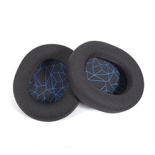 Load image into Gallery viewer, 2pcs Sponge Headset Pad for Steelseries Arctis Pro / Arctis 3 / 5 / 7(Black Grey Leather), TBD0601869701B, TBD0601869701C, TBD0601869701D, TBD0601869701E, TBD0601869701F, TBD0601869701G, TBD0601869701H, TBD0601869701J, TBD0601869701A