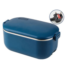Load image into Gallery viewer, 48W 1L  304 Stainless Steel Heating Lunch Box Can Be Plugged In, US Plug, 12V Car Plug, EU Plug, UK Plug
