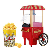 Load image into Gallery viewer, 1200W Automatic Trolley Electric Popcorn Machine, 220V EU  Plug, 110V US Plug