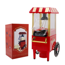 Load image into Gallery viewer, 1200W Automatic Trolley Electric Popcorn Machine, 220V EU  Plug, 110V US Plug