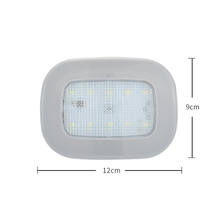 Y-975 Car Reading LED Trunk Light, Black Shell - White Light, Black Shell - Ice Blue, Gray Shell - White Light, Gray Shell - Ice Blue, Beige Shell - White Light, Beige Shell - Ice Blue