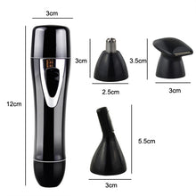 Load image into Gallery viewer, BZ-3563B 4 In 1 USB Shaver Nose Hair Trimmer, Pink, Black, White