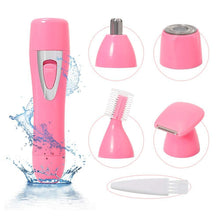 Load image into Gallery viewer, BZ-3563B 4 In 1 USB Shaver Nose Hair Trimmer, Pink, Black, White