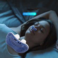 Load image into Gallery viewer, Sleeping Anti-snoring Electric Anti-snoring Device, White, Blue, Green
