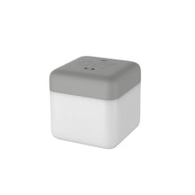 Load image into Gallery viewer, Square Flip Polyhedral Timing Night Light, Grey, Orange, Green, Dark Wood Grain, Light Wood Grain, White Marble Pattern, Black Marble Pattern