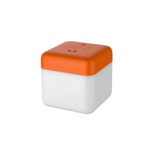 Load image into Gallery viewer, Square Flip Polyhedral Timing Night Light, Grey, Orange, Green, Dark Wood Grain, Light Wood Grain, White Marble Pattern, Black Marble Pattern