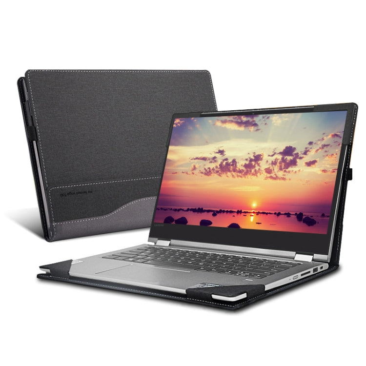Laptop PU Leather Protective Case, For Lenovo Yoga 530-14, For Lenovo Yoga 520-14, For IdeaPad C340 14 inch