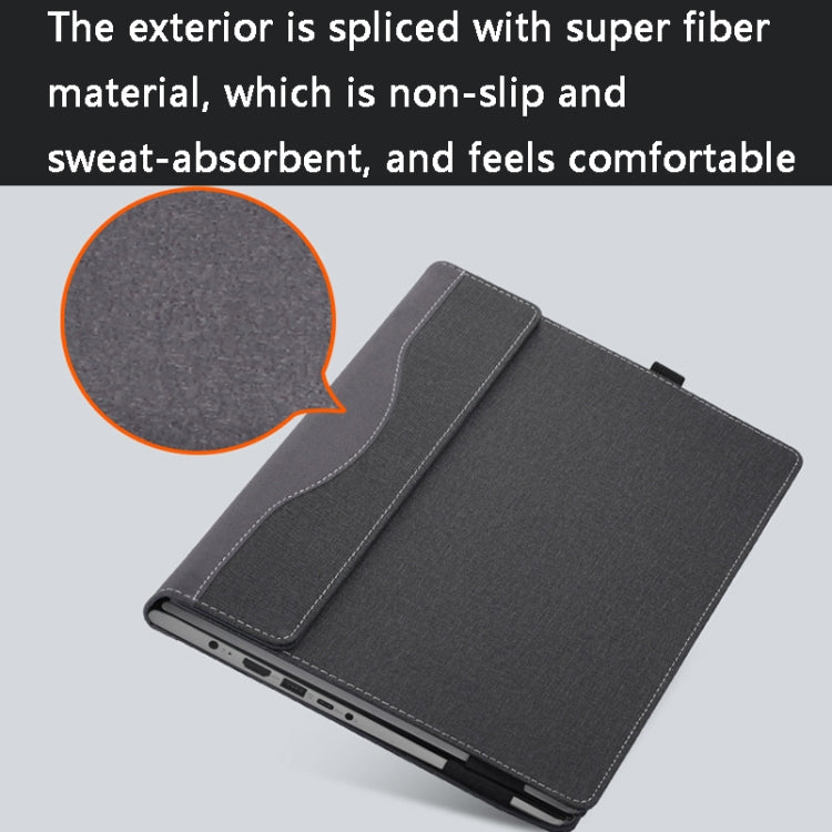 PU Leather Laptop Case, For HP Spectre X360 13-AW 13.3, For HP Spectre X360 15-EB 15.6