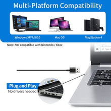Load image into Gallery viewer, MI520 Desktop Computer Gooseneck Condenser Microphone, 6.35mm Interface, USB Version without RGB Breathing Lamp, USB Version with RGB Breathing Lamp