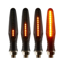 Load image into Gallery viewer, 2pcs MK-109 Motorcycle Flow Steering Lamp LED Signal Light, MK-109(Black ), MK-109(Yellow )