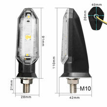 Load image into Gallery viewer, 1 Pair MK-121 3 LEDs Shark Motorcycle Signal Lamp, MK-121