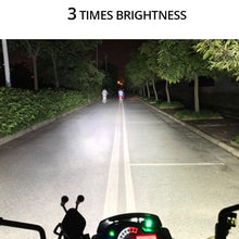 Load image into Gallery viewer, 2 PCS MK-265 Motorcycle Character Shooting Light Auxiliary Day Running Light, Style:, 8 LEDs, 12 LEDs, 16 LEDs