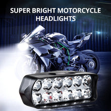 Load image into Gallery viewer, 2 PCS MK-265 Motorcycle Character Shooting Light Auxiliary Day Running Light, Style:, 8 LEDs, 12 LEDs, 16 LEDs