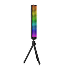 Load image into Gallery viewer, 3D Pickup Atmosphere Light Desktop Music Rhythm Lamp,, USB Plug, USB Charging