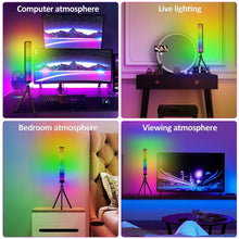 Load image into Gallery viewer, 3D Pickup Atmosphere Light Desktop Music Rhythm Lamp,, USB Plug, USB Charging