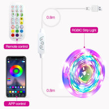 Load image into Gallery viewer, 2.4G Remote Control LED Symphony Marquee Light Strip, Length:, 2m 28 LEDs, 3m 42 LEDs, 4m 56 LEDs, 5m 70 LEDs, 7.5m 105 LEDs, 10m 140 LEDs