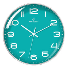 Load image into Gallery viewer, MOVEBEST 12 Inch Living Room Wall Clock Simple Home Plastic Watch, Style:, G2001 Green Surface White Frame, G2001 Black Surface Black Frame, G2001 White Surface White Frame, G2001 White Surface Black Frame, G2001-L White Surface White Frame            ...