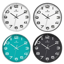 Load image into Gallery viewer, MOVEBEST 12 Inch Living Room Wall Clock Simple Home Plastic Watch, Style:, G2001 Green Surface White Frame, G2001 Black Surface Black Frame, G2001 White Surface White Frame, G2001 White Surface Black Frame, G2001-L White Surface White Frame            ...