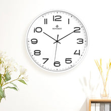 Load image into Gallery viewer, MOVEBEST 12 Inch Living Room Wall Clock Simple Home Plastic Watch, Style:, G2001 Green Surface White Frame, G2001 Black Surface Black Frame, G2001 White Surface White Frame, G2001 White Surface Black Frame, G2001-L White Surface White Frame            ...