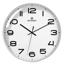 Load image into Gallery viewer, MOVEBEST 12 Inch Living Room Wall Clock Simple Home Plastic Watch, Style:, G2001 Green Surface White Frame, G2001 Black Surface Black Frame, G2001 White Surface White Frame, G2001 White Surface Black Frame, G2001-L White Surface White Frame            ...