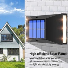 Load image into Gallery viewer, Outdoor Decorative Waterproof Solar Wall Light, Spec:, 4 LEDs White Light, 4 LEDs Warm Light, 6 LEDs White Light, 6 LEDs Warm Light