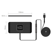 Load image into Gallery viewer, C1 15W Car Anti-Skid Mats Wireless Charger, C1 1m Cable