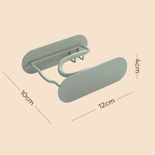 Load image into Gallery viewer, Bathroom Hair Dryer No Punching Iron Hanger, Brown, Green, Black