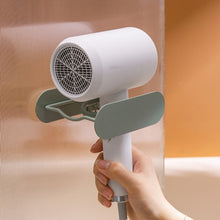 Load image into Gallery viewer, Bathroom Hair Dryer No Punching Iron Hanger, Brown, Green, Black