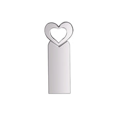 Load image into Gallery viewer, Zshqu2 Heart-Shaped USB 2.0 High Speed ??Metal USB Flash Drives, 4GB, 8GB, 16 GB, 32GB, 64GB, 128GB