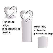 Load image into Gallery viewer, Zshqu2 Heart-Shaped USB 2.0 High Speed ??Metal USB Flash Drives, 4GB, 8GB, 16 GB, 32GB, 64GB, 128GB