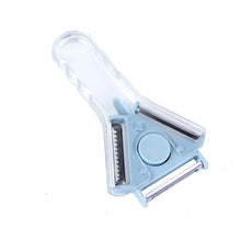 Load image into Gallery viewer, 2 PCS 3 in 1 Peeler Vegetable And Fruit Peeler, Pink, Green, Blue